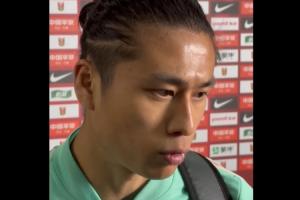 加纳vs巴掌马-8-张玉宁：我们在防守当中做得其实更出色，羡慕武磊百场纪念