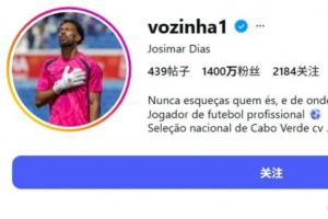 埃及vs伊朗-11-这就是世界杯！沃齐尼亚粉丝数4天从5万涨至1400万，即将超诺伊尔