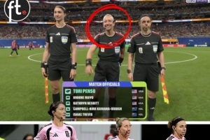 世界杯_土耳其vs美国-表现如何？托里·彭索成世界杯第2位女性主裁 也是首次全女裁判组
